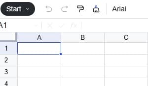Hoja de cálculo Univer JS